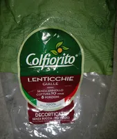 Lenticchie gialle decorticate