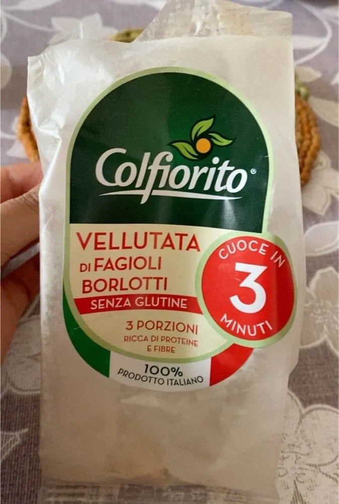 Vellutata di fagioli borlotti