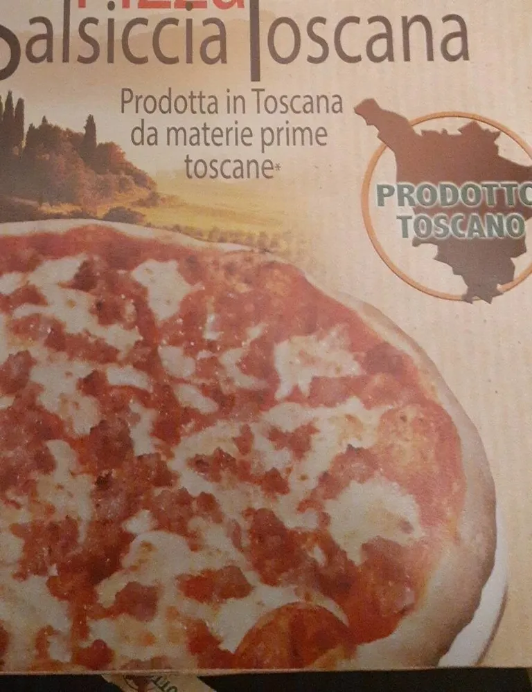 Pizza salsiccia toscana