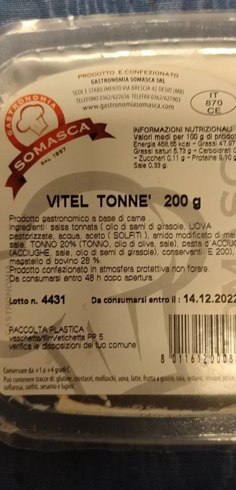 Vitel tone'