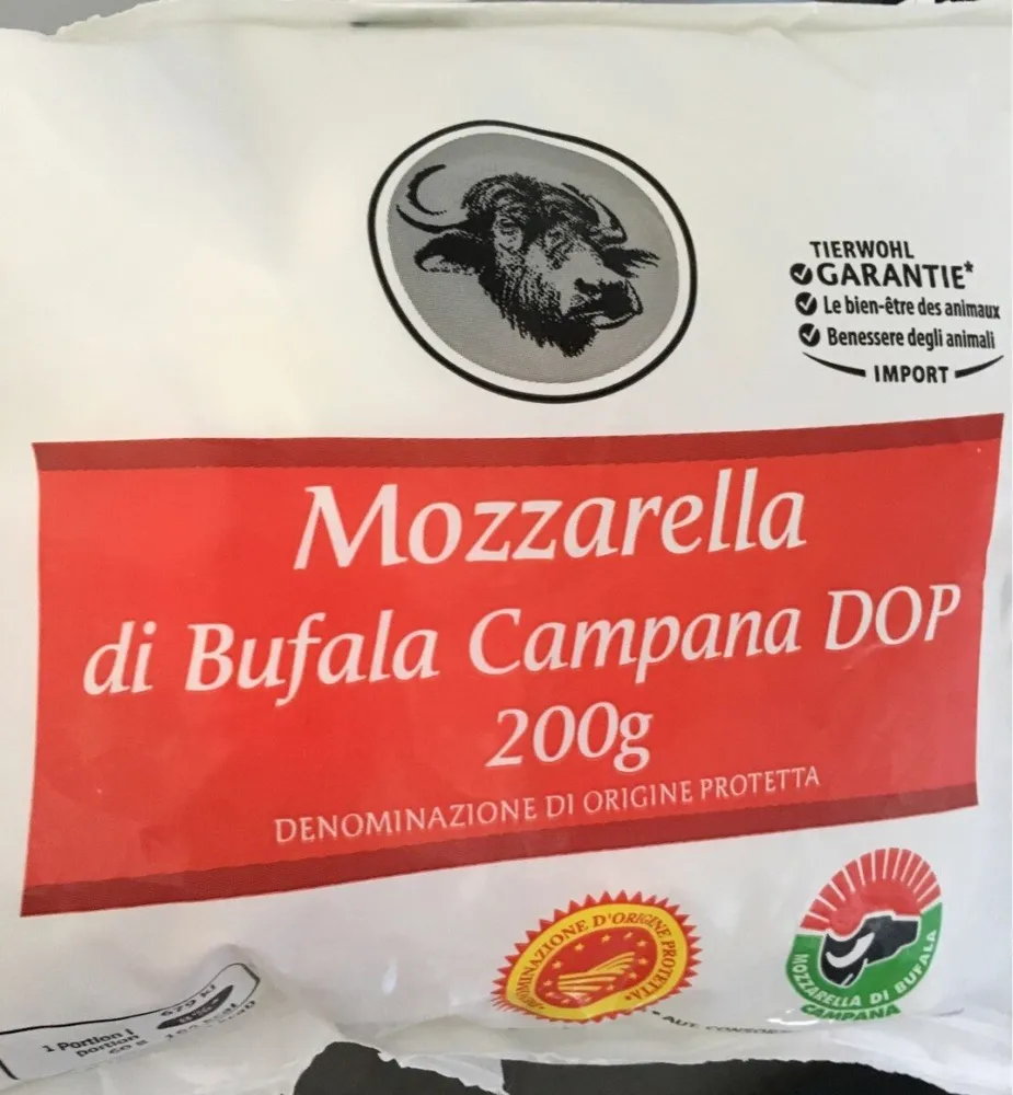 Mozzarella di bufala Dop