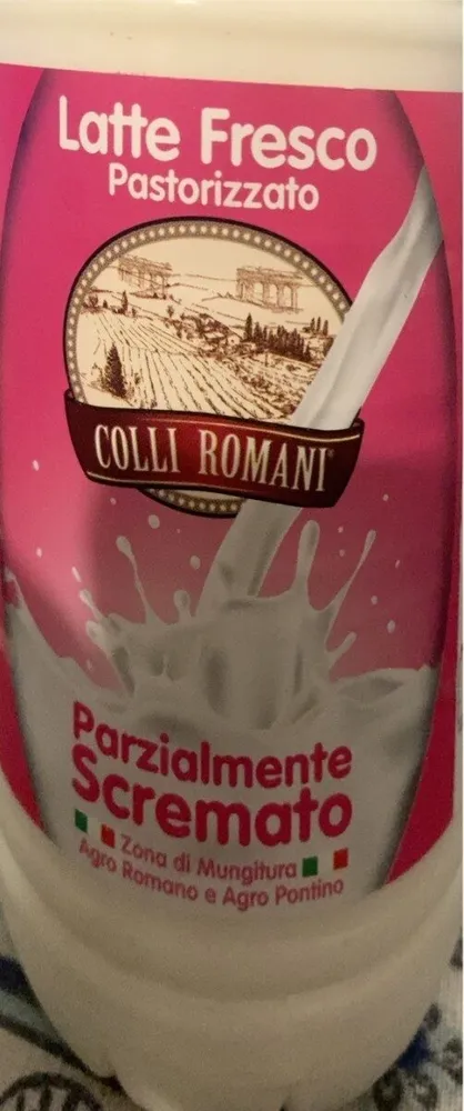 Latte fresco parzialmente scremato