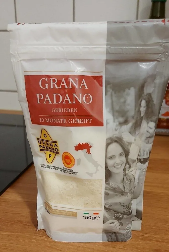 Grana Padano Gerieben