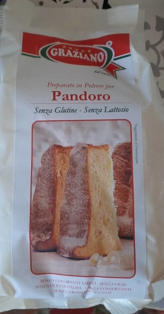 Preparato in polvere per Pandoro Dolciario