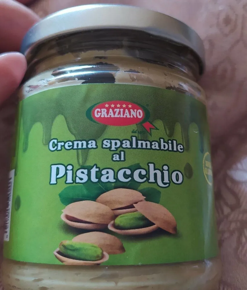 Crema spalmabile al pistacchio