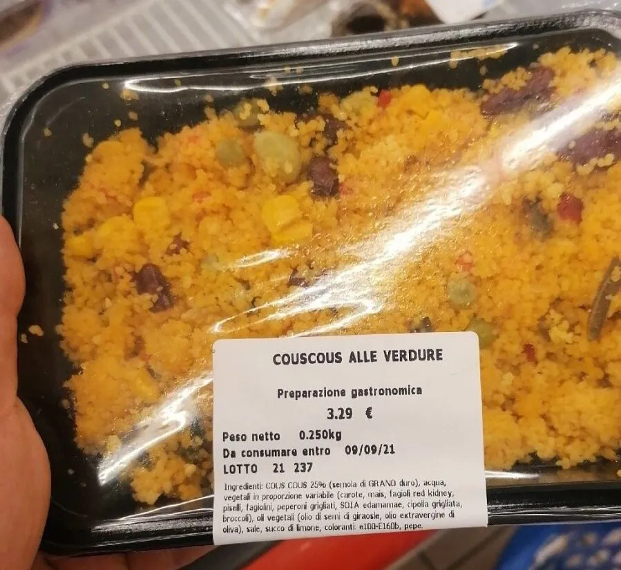 Couscous alle verdure