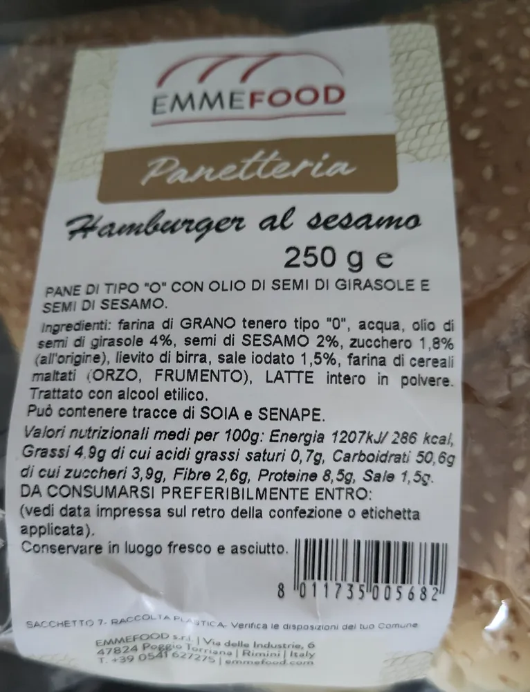 Hamburger al sesamo