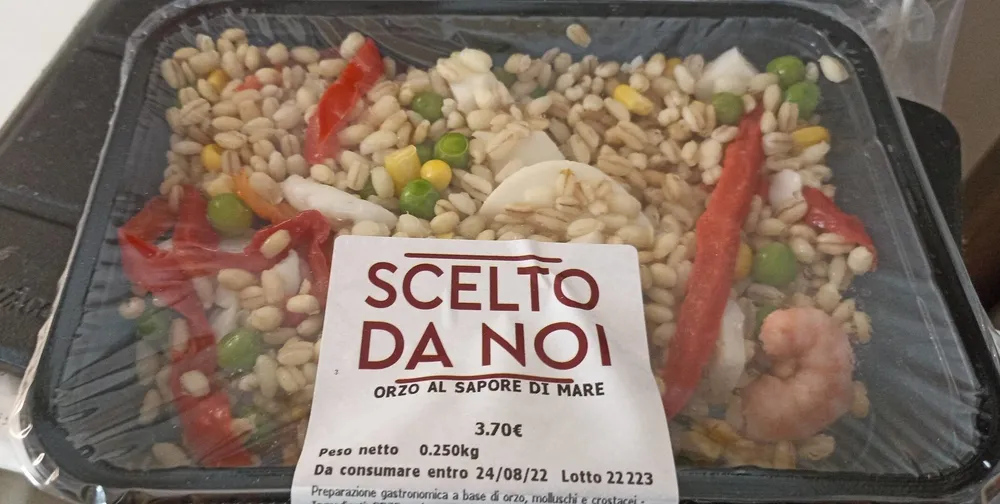 Orzo al sapore di mare