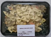 Farfalle con Olive e Pesto