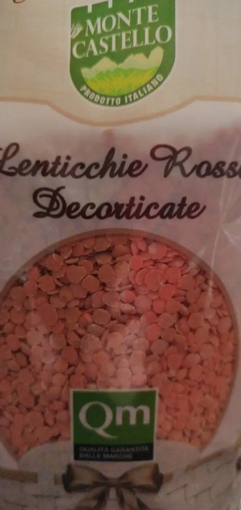 Lenticchie rosse decorticate
