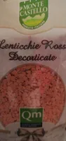 Lenticchie rosse decorticate