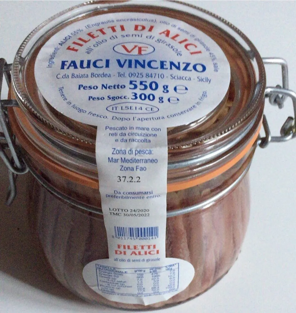 Filetti di alici