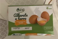 Uova fresche grandi