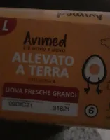 Uova fresche grandi