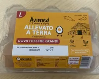 Uova fresche grandi