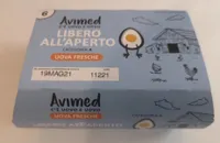 Uova fresche Avimed all'aperto