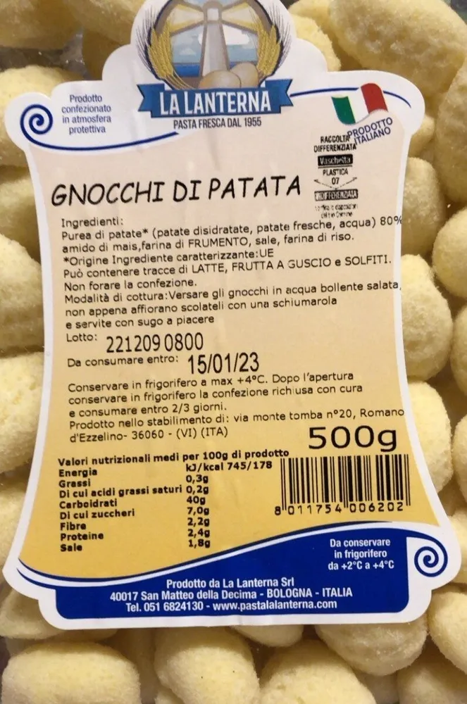Gnocchi di patata