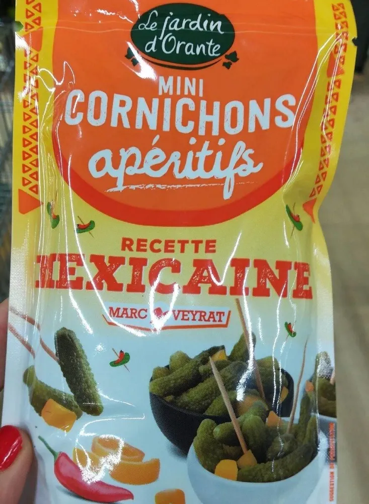 Mini cornichons apéritifs recette mexicaine