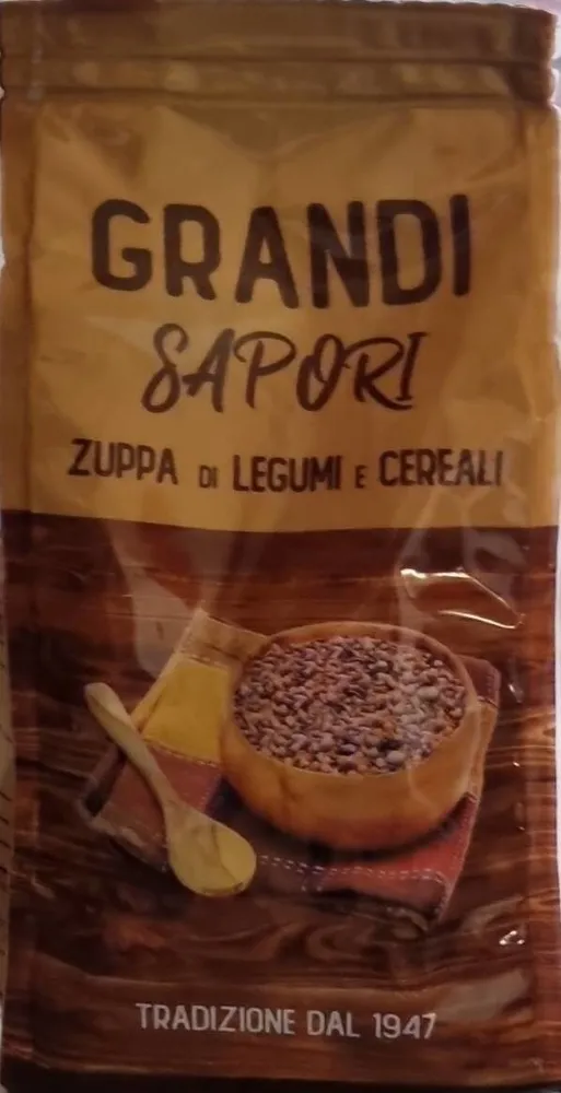 Zuppa di legumi e cereali