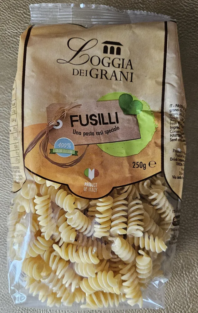 Pâtes fusilli