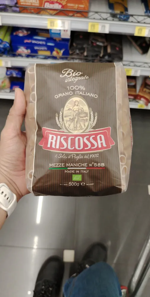 mezze maniche bio integrali