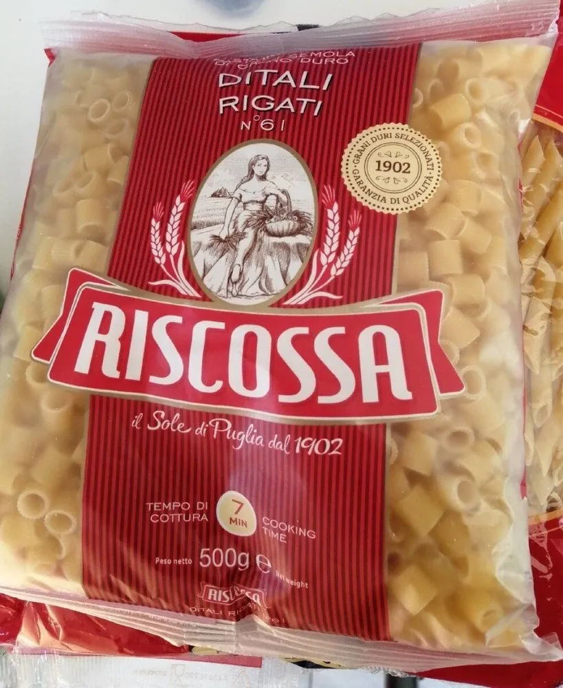 Pasta  ditali rigati