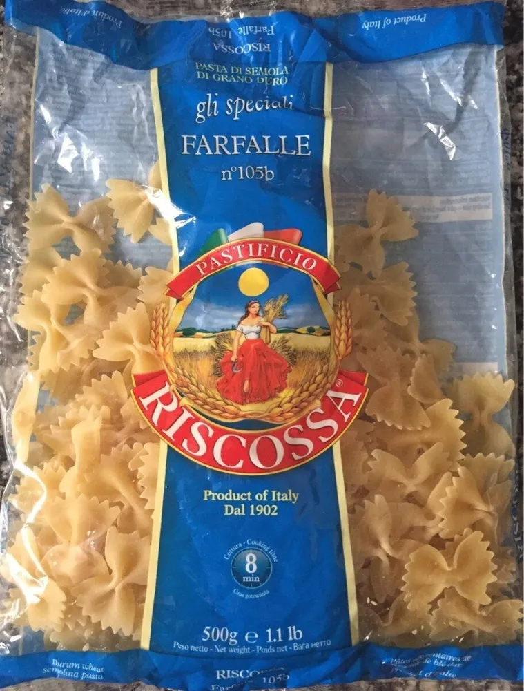 Riscossa Farfalle (105B) 1 x 500G (Single)