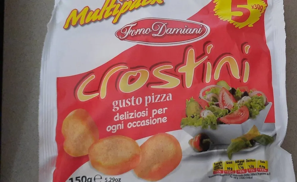 Crostini gusto pizza