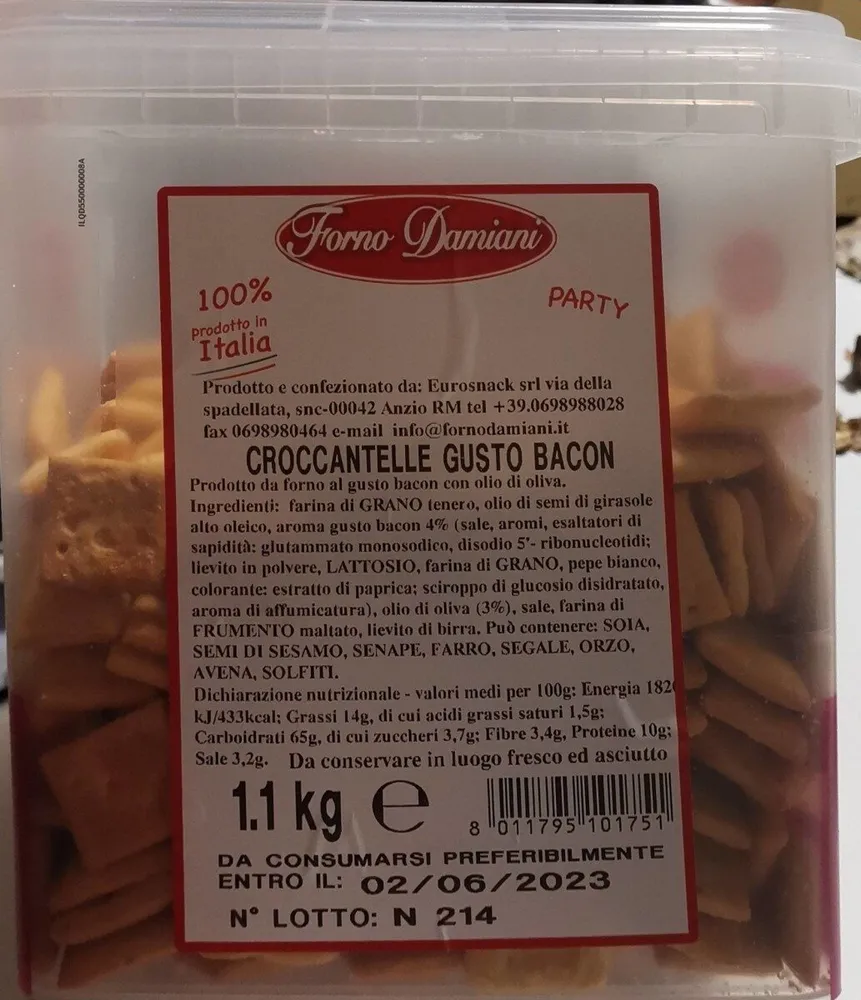Croccantelle gusto bacon