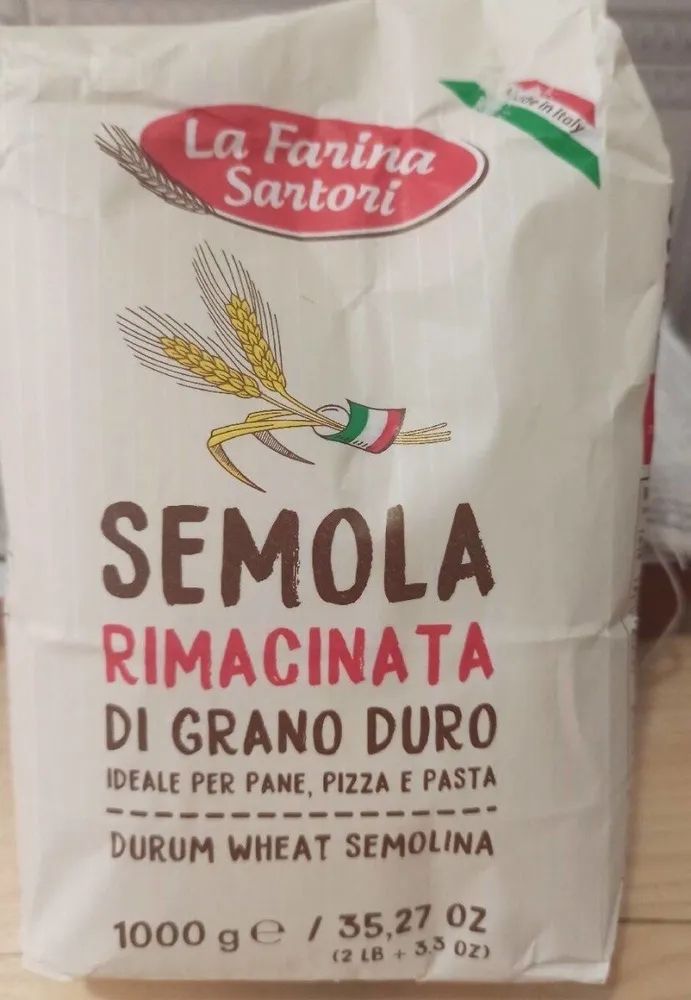 Semola rimacinata di grano duro