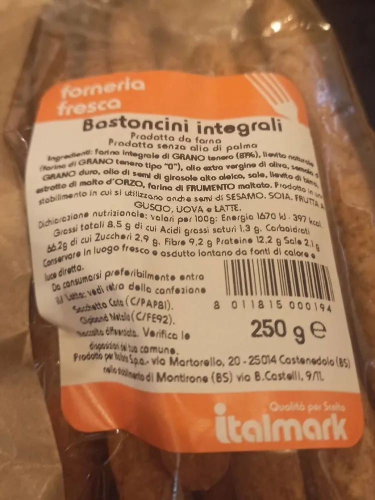 Bastoncini integrali