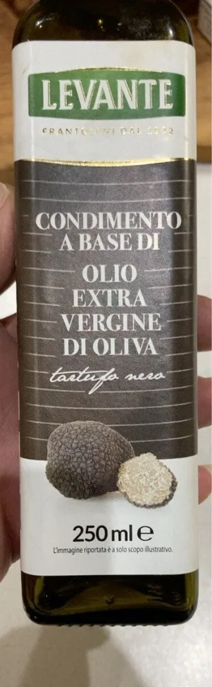 Condimento a Base di olio vergine tartufo nero