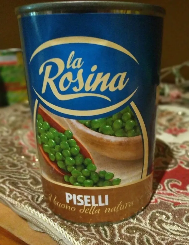 Piselli in scatola