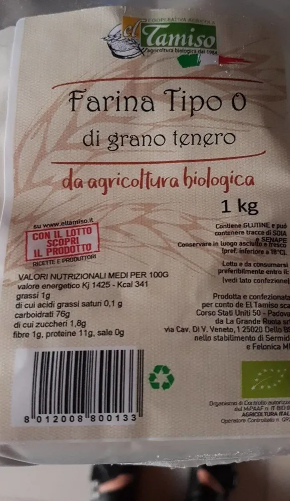 farina di grano tenero 0