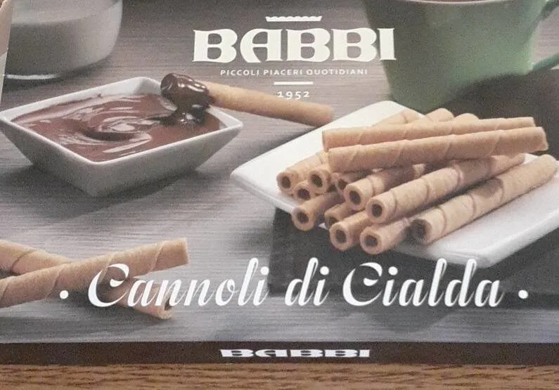 Cannoli di cialda