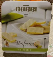 Waferini pistacchio babbi
