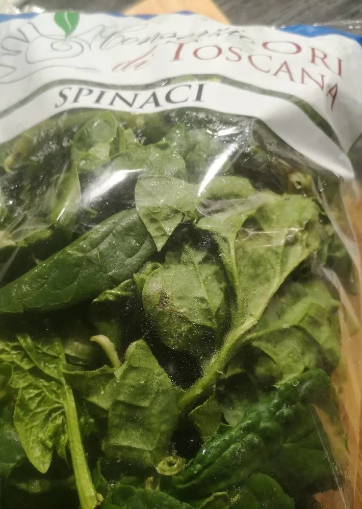 Spinaci in foglia