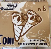 Coni fior di panna e cacao