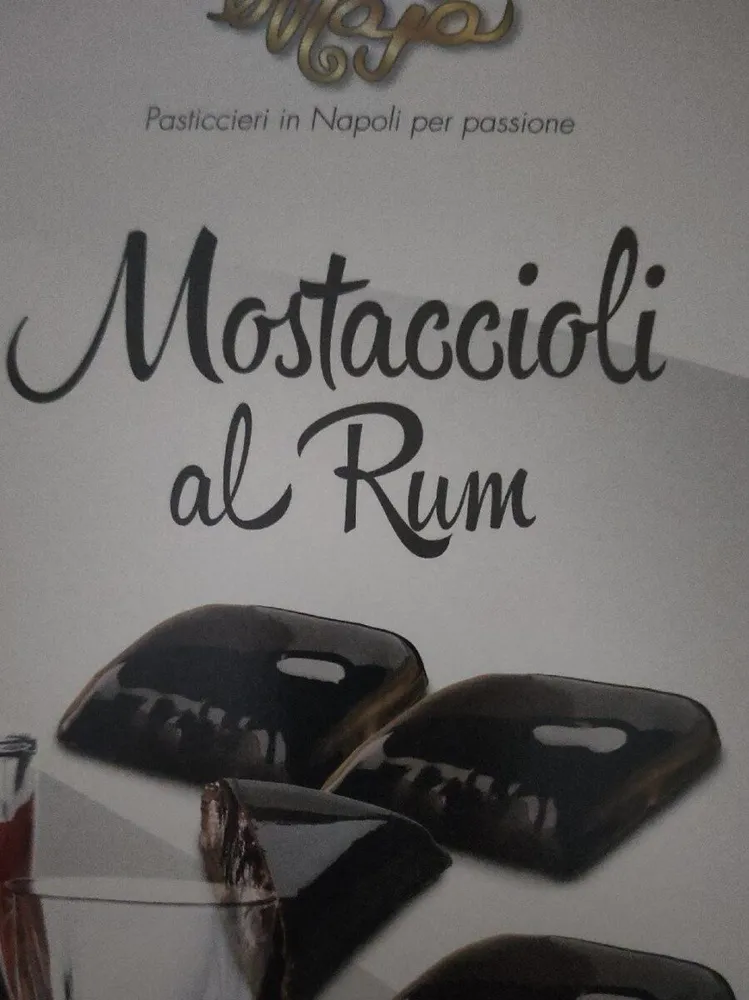 Mostaccioli al rum
