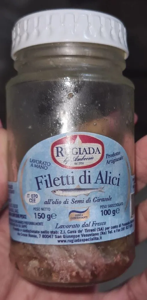 Filetti di alici
