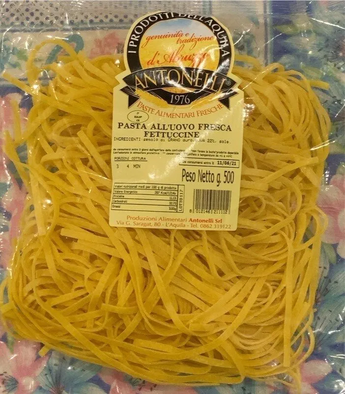 Pasta all’uovo fresca - Fettuccine