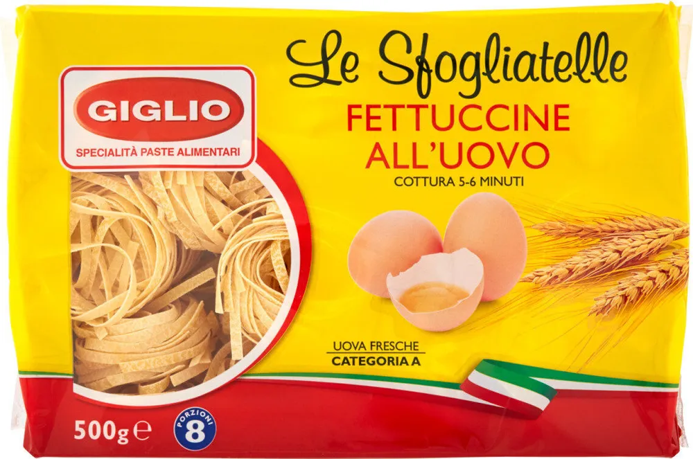 Le sfogliatelle fettuccine all'uovo