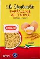 Le sfogliatelle farfalline all'uovo