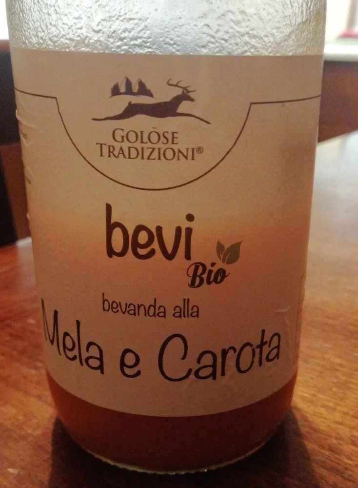 Bevanda alla mela e carota