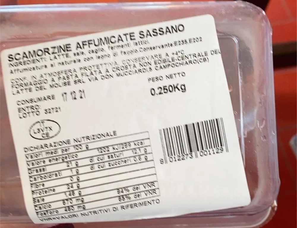 Scamorzine affumicate