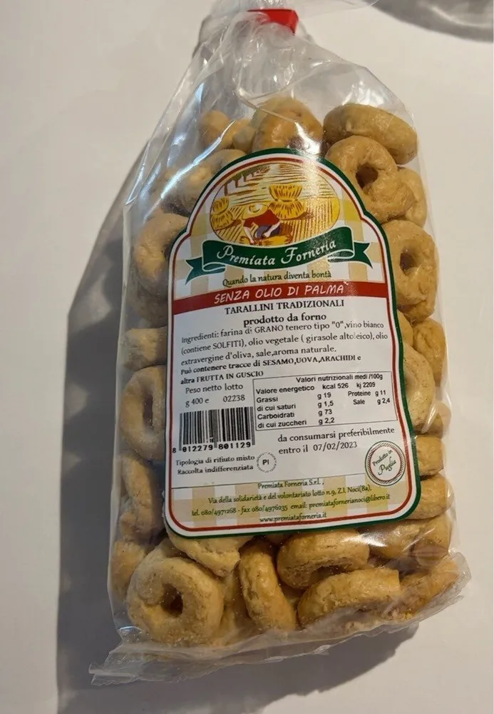 Tarallini tradizionali