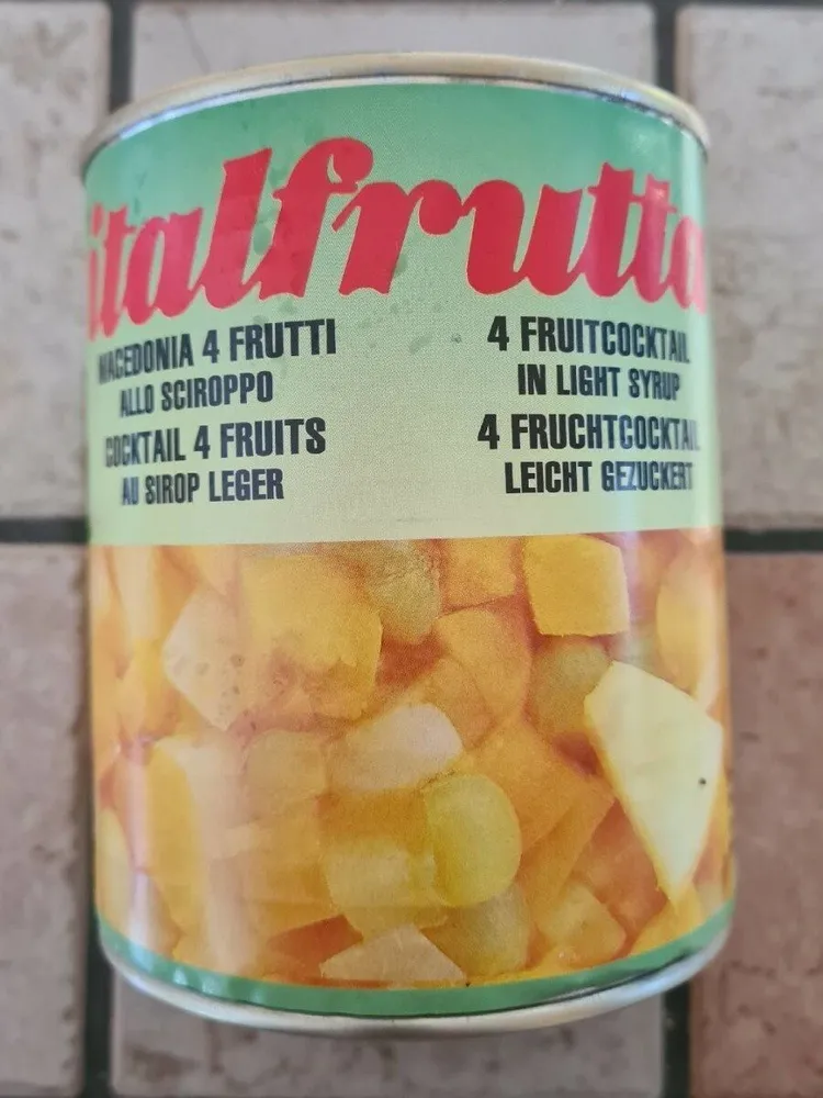 Cocktail 4 fruits au sirop léger