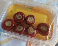 Coppette di peperoni ripiene sott'olio