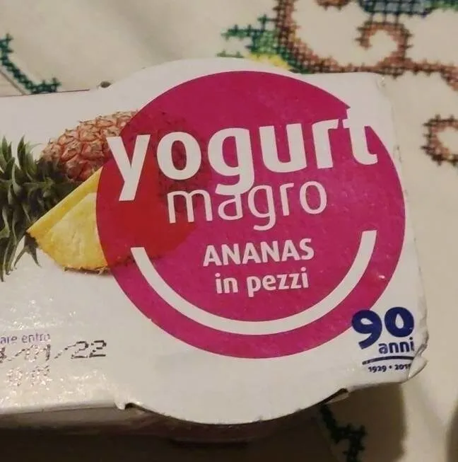 Yogurt centrale del latte