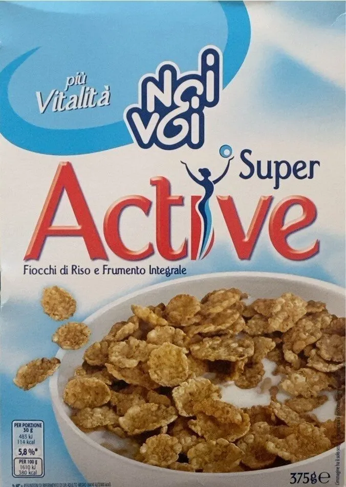 Super Active Fiocchi di riso e frumento